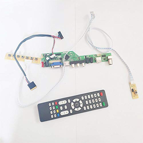 Für B173HW02 V0 V1 T.V53 Screen Controller Drive Board VGA + HDMI + AV + USB + RF 1920 * 1080 17,3 Zoll Notebook PC LVDS 40Pin WLED DIY Kit (B173HW02 V0)