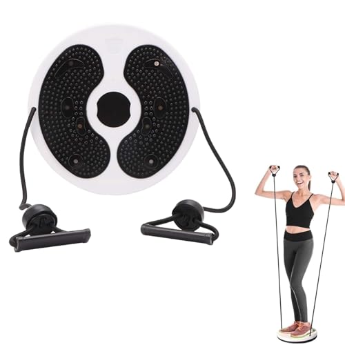 Waist Twisting Disc,Twist Board Fitness,Taille Drehscheibe Hüfttrainer,Drehscheibe Fitness Waist Twisting Disk,Aerobic Fitneßscheibe,Twister Platte Sportgeräte,für Aerobic Übungen