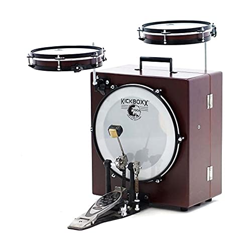 World Percussion Kickboxx Suitcase Drum Set Kompakt-Drumset TKSDS