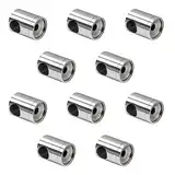 PRIOstahl Querstabhalter Traversenhalter Stabhalter Halter Durchgehend - 10 Stück für Rundstab 10 mm Anschluss: Flach für Querstäbe Querstabgeländer Geländerbau Rostfrei aus Edelstahl V2A