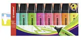 Textmarker - STABILO BOSS ORIGINAL - 8er Pack - mit 8 verschiedenen Farben