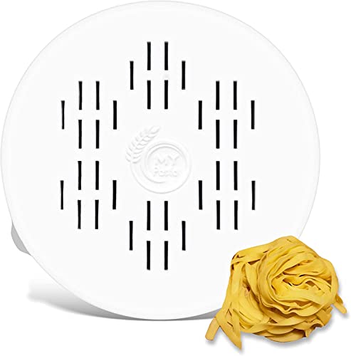 MY PASTA - Dünne Bandnudeln - Zubehör für Pastamaker Pasta Disc kompatibel Mit Pasta Maker Avance Philips Matrizen Pastadisc für selbstgemachte Pasta