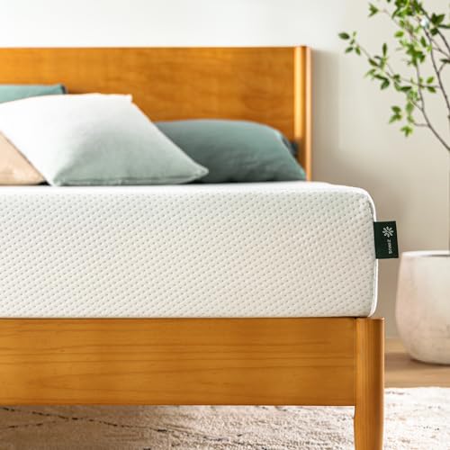 Zinus kühlende Gel Matratze 140 x 200 cm -15cm hoch - 4 Zonen Kaltschaummatratze-Härtegrad H3 - Rollmatratze - Memory-Schaum für ergonomischen Schlaf - Oeko-TEX Zertifiziert, Weiß