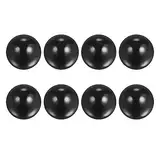 QUARKZMAN 8Stk Silizium Nitrid Kugeln 7mm Durchmesser G5 Präzisionskugel für Lager Schwarz