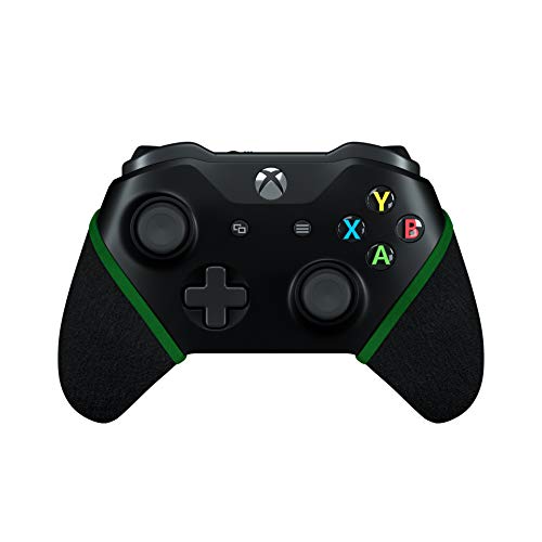 SMART GRIP XBox One Controller Hülle - Das ultimative Controller Upgrade - Anti-Sweat und Anti-Rutsch Controller Grip, Waschbar, Zubehör für Xbox One Controller (Schwarz/Grün)