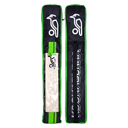 KOOKABURRA Unisex Pro 1.1 Cricketschläger-Abdeckung, Schwarz/Limette, Einheitsgröße