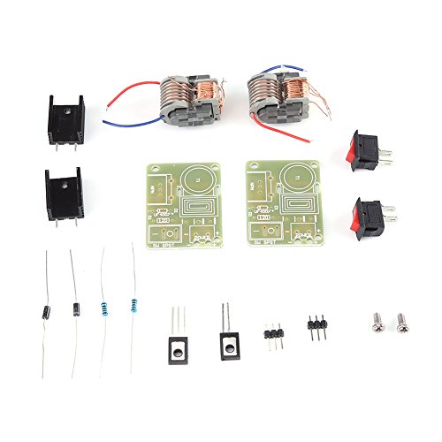 15KV Hochspannungsgenerator Boost Step-up High Power Modul Inverter Arc Zünder Spulmodul Demontiert Teile für DIY verwenden (PACK VON 2 Sätzen)