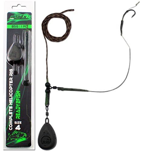 Angel-Berger Magic Baits Ready to Fish Complete Helicopter Rig Montage