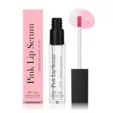 Pink Lip Serum, Magischer Farbwechsel Lipgloss, Hydrating Pink Lip Plumper, Color Changing Lip Oil, Rosa Essence Lippenpflege, Lippenserum Lip Tint, Lang Anhaltender Feuchtigkeit, Repair