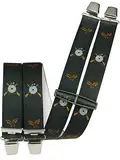 Harrys-Collection Hosenträger mit 4 extra starken Clips Schütze