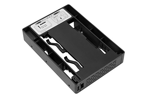 ICY DOCK EZConvert Lite MB882SP-1S-3B - 2,5 Zoll (6,4cm) zu 3,5 Zoll (8,9cm) SATA SSD/HDD Konverter