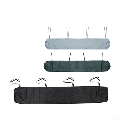 Essential Markisenschutzabdeckung für Außenbereiche, wasserdicht und Design (3,5 m, Grau)