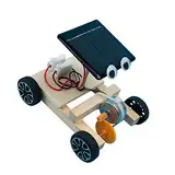 Toyvian Spielzeug Solar Angetriebene Autospielzeug DIY Solar Power Car Assembly Solar Car Science Experiment Projekte Kinderversammlung Solar Powered Toy Kit für Und Kinder Gadgets