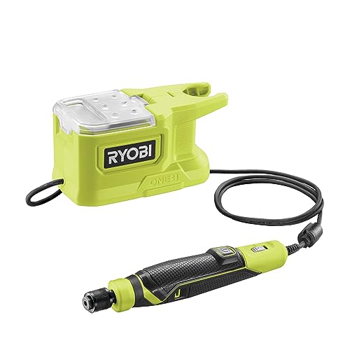 RYOBI 18 V ONE+ Akku-Rotationswerkzeug RRT18-0 (Maximaler Spanndurchmesser 3,2 mm, Leerlaufdrehzahl 4400-23000 min⁻¹, ohne Akku und Ladegerät)