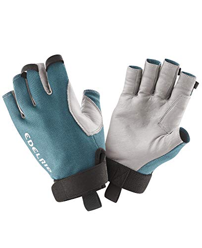 Edelrid Unisex – Erwachsene Work Glove Open II, Shark Blue, M