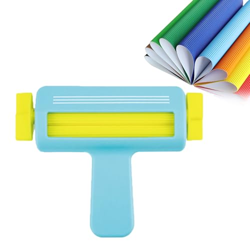 Paper Crimper, Crafting Paper Crimper Craft Tools, Paper Crimper for Crafts, Paper Crimper Paper Craft Tools, for DIY Card Stock, Handmade Arts and Scrapbooking Decoration Handmade Paper Crimper Tool