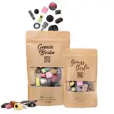 Genuss Berlin – Süß-Salzige Lakritzmischung – 500g – Bis zu 80 Sorten Süßigkeiten – Vielfalt aus süßer & salziger Lakritze – Weiche & harte Konsistenzen – Ideal als Geschenk für Lakritzliebhaber