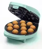 Bestron Waffeleisen für Cake-Pop's im Retro Design, Cake-Pop-Maker inkl. Cake-Pop-Butler, Gabel & 12 Cake-Pop-Sticks, mit Antihaftbeschichtung,700 W, Farbe: Mint