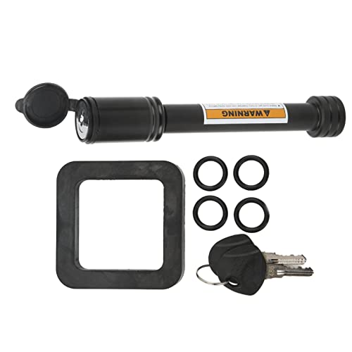 Anhängerkupplungsempfänger -Pin -Lock Set, Universelle Kompatibilität, Funktionen Zur Rauschreduzierung, Verbesserung der Sicherheitstechnologie, Vollständiges Zubehör Kit, Robustes und Schützendes