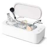 Anluomania Ultraschallreinigungsgerät, Ultraschallgerät 47000Hz, Ultraschallreiniger 350ML, Brillenreinigungsgerät, Ultrasonic Cleaner mit 2 Modi für Brillen Zahnersatz Schmuck Ringe Münzen Halskette