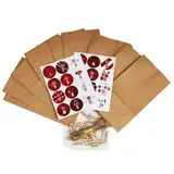 1. FC Nürnberg - Adventskalender Bastel-Set - DIY Weihnachtskalender zum Befüllen