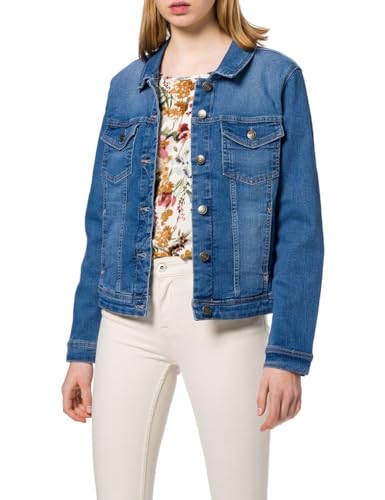 ONLY CARMAKOMA Damen CARWESPA Jacket MBD DNM NOOS Jacke, Medium Blue Denim, 42