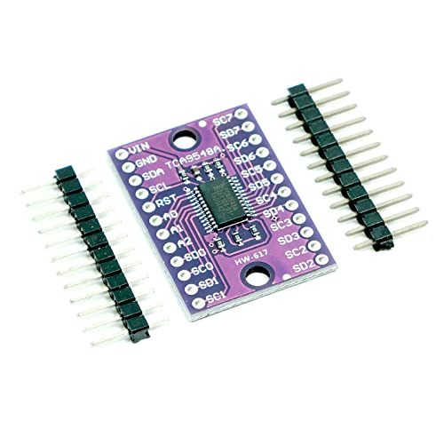 Paradisetronic.com 8-Kanal I2C Multiplexer TCA9548A zur Vermeidung von Adresskollisionen, 3-5V, für z.B. Arduino, Raspberry Pi