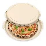 PIZZycle Pizzakarton Mehrweg Pizza Aufbewahrungsbox stapelbar - nachhaltig - wärmeisolierend - Pizzabox passend für Pizza bis 33x33 cm - Pizza Mehrwegverpackung - Pizza Box mit Deckel (Dough)