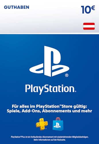 10€ PlayStation Store Guthaben | PSN Österreichisches Konto [Code per Email]