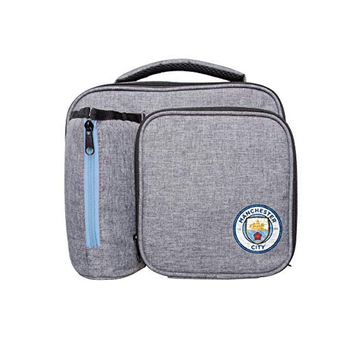 FOCO Offizielle Manchester City FC Fußball-Lunch-Tasche mit Flaschenhalter