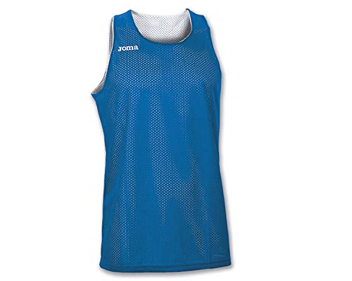 Joma - Maillot Basket Reversible Bleu Royal / Blanc Taille - 12