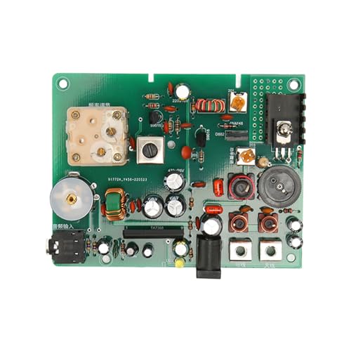 AM-Sender-Kit, Einstellbarer Mittelwellensender von 530 Bis 1600 kHz für Schulexperimente, Stromversorgung 9V2A DC, HF-Sendeleistung