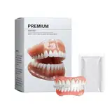 Hidone Premium Gebiss, Hidone Zahnersatz, Zahnprothesen, Silikon Gebiss, Zahnprothese, ?????? Advanced Customized Full Denture Set, ?????? Premium Denture, Weich Und Bequem (1pcs)