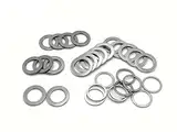 10x Passscheiben 10x14x1 mm DIN988 Edelstahl 304 Zehntelscheibe Distanzscheibe Ausgleichsscheiben rcbay Passscheibe Abstandsscheiben Unterlegscheiben