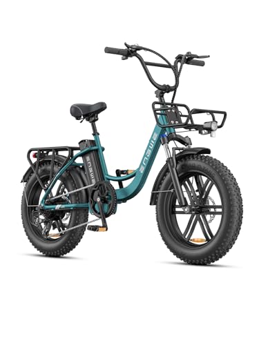 ENGWE E Bike Herren Elektrofahrräder-Ebike mit 48V 13Ah Batterie, E Bike 20 * 4.0 Zoll, E-Bike 7-Gang Getriebe mit LCD-Display, E Bike 250W Motor & 25km/h, Reichweite bis zu 150km L20/L20 Boost