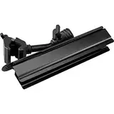 Gravity NS MS 03 - Faltbarer Traveler Notenhalter, Flexibler Klemmbereich von 15 mm bis 35 mm, schwarz