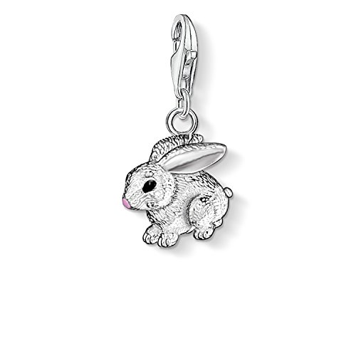 Thomas Sabo Damen Charm-Anhänger Hase Charm Club 925 Sterling Silber 0819-007-12