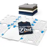 BoxLegend V4 Hemdenfaltbrett T Shirts Kleiderordner Langlebige Wäscheordner Faltbretter Breiteres Hemdenfaltbrett