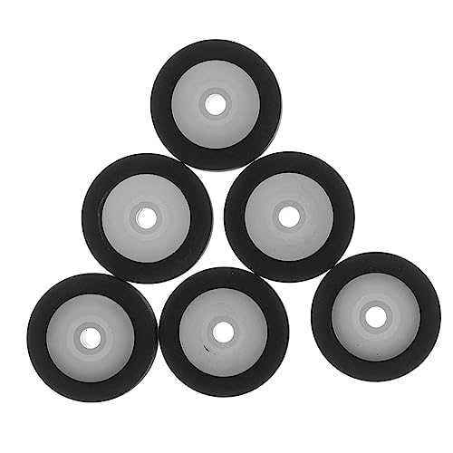 LAPYAPPE 6Stücke Prise Roller Für Audio Reparatur Kompakte Leichte Kassettenklebeband Pinch Roller Für Kassettenrekorder Musikplayer Ersatz