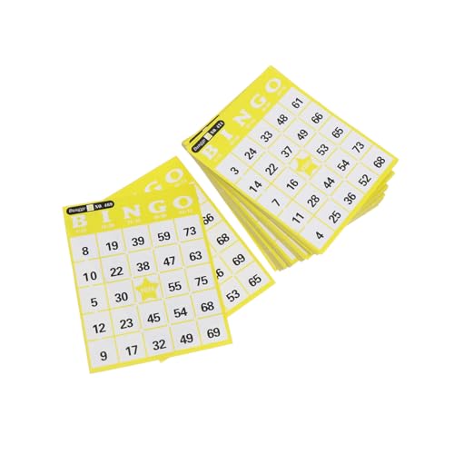 VICASKY Binger Karten Bingo Zum Spaß Kinderspielzeug Bingo Karte Bingo Spielkarten Spielzubehör Kleinkind Spielzeug Spielzubehör Bingo Spielkarte Kinderspielzeug Bingo Spielzeug