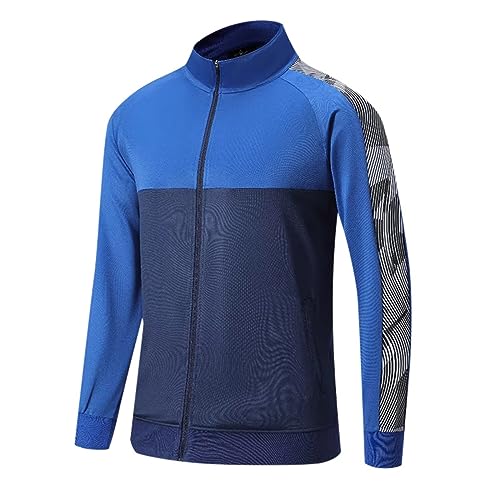 SRZYMJ Mantel Herren Kurz Wintermantel Übergangsjacke Outdoorjacke Atmungsaktiv Jacke Atmungsaktiv Winddicht Softshelljacke Steppweste Leicht Funktionsjacke Parka Winter Sportjacke Freizeitjacke