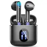 Bluetooth Kopfhörer, Kopfhörer Kabellos Bluetooth 5.4 In Ear Kopfhörer, 2025 Kabellose Kopfhörer mit 4 ENC Mic, Noise Cancelling Earbuds 30Std Tiefer Bass, USB-C, IP7 Wasserdicht Ohrhörer, LED-Anzeige