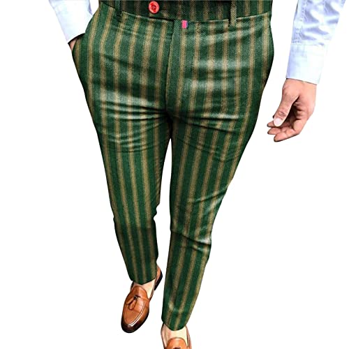 männer Hosen Chino Set Schlafanzughose kariert Herren Chino Hose Slim fit Hose Men schwarz Stretch elegant Anzughose Herren high Waist 46 Hosenanzug männer festlich elegant