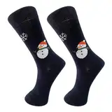 WKAYsIV Weihnachten Marienkäfer Strümpfe Damen Frauen Casual Socken Nette Muster Casual Socken Tasche Baumwolle Show Off Socken Strümpfe Kinder Tiere(Marine,Einheitsgröße)