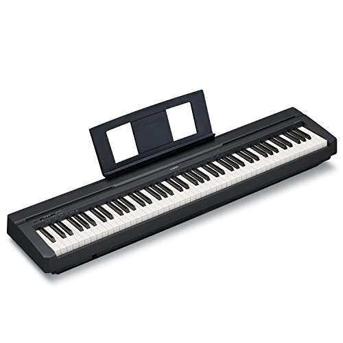 Yamaha Digital Piano P-45B, schwarz – Elektronisches Klavier für Einsteiger für authentisches Klavierspielen – Kompaktes & leicht zu bedienendes Digital Piano