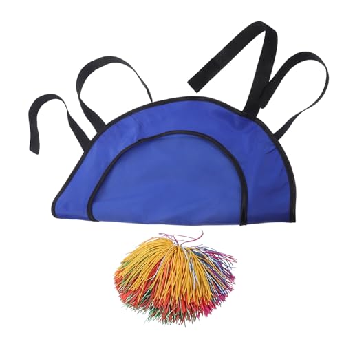 Toddmomy 1 Satz Ballschläger Werfen Fangen Fang- Und Wurfspiel Klebriges Im Freien Mit Klebrigen Bällen Spiel Auf Dem Spielplatz Ballspiel Fangen Stoff Blue