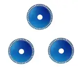 GZHXF 1/2/3 Stück gelötete Diamant-Sägeblätter for Stahl, Metall, Stein, Gusseisen, Betonstahl, Aluminium, Allzweck-Trennscheibe for Abbruchunternehmen, 20 mm