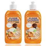 2 Pcs Floor Cleaner Bodenreiniger Decontamination Floor Cleaner Leistungsstarker Bodenreiniger Multi-Surface Bodenreiniger Wood Floor Polishing Brightening Tile Cleaner Multipurpose Cleaner (100ml)