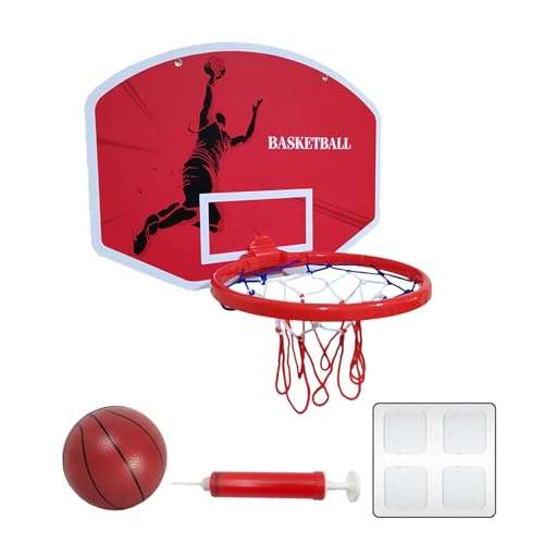 Schießrahmen - Robustes Indoor -Basketballtor, Easy Monting Sports | Multifunktionale Basketballs Hoop No Tools Installation erforderlich, einklebendes Basketball -Torboard für Glatte Oberfläche