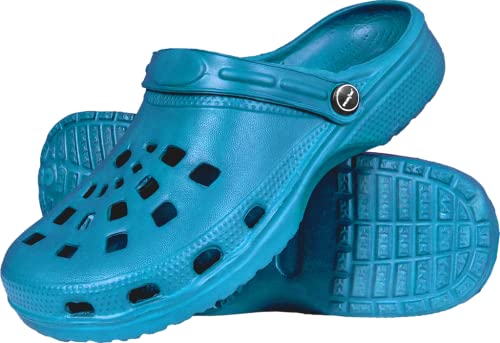 REIS,BCDOTS_JN_43, Clogs & Pantoletten, 43 EU, Grau/Stahlblau